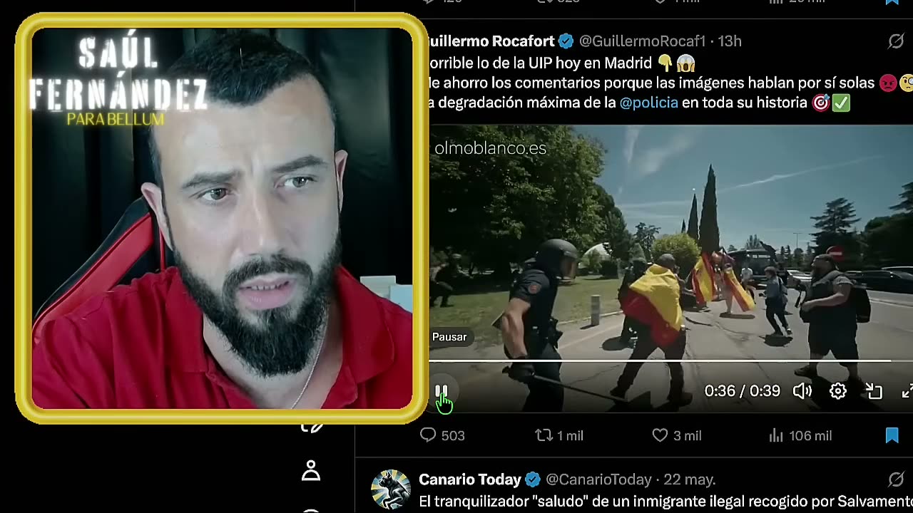 LA POLICÍA DE MARLASKA AYER SE QUEDÓ A GUSTO