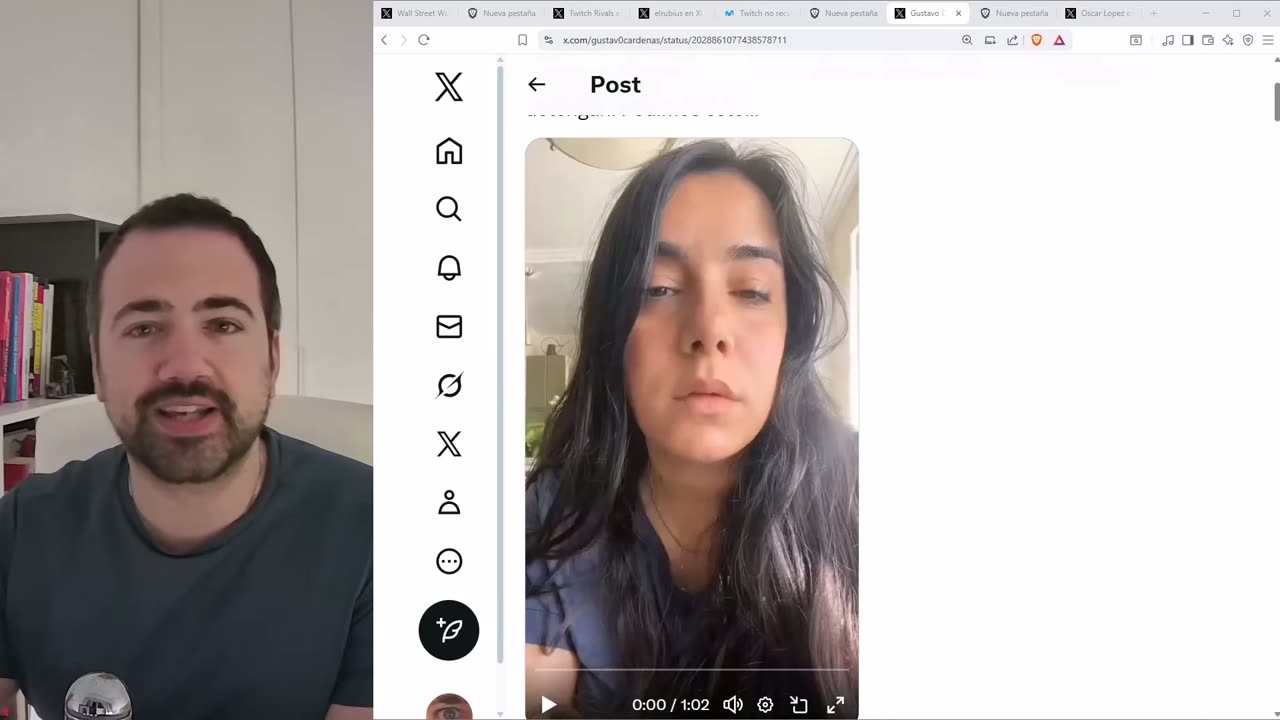 MUJER IRANÍ DESTROZA LA HIPOCRESÍA DE LAS FEMINISTAS EUROPEAS NO ME USES CONTRA EE.UU